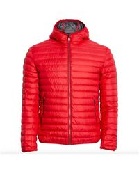 Colmar - Jassen ,Rood ,Polyester Rode Polyester Hoodie Jas - Lyst