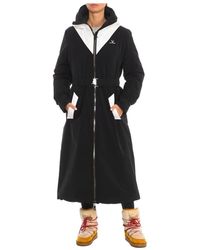 Vuarnet - Jassen ,Zwart ,Omkeerbaar Gewatteerd Jack Met Capuchon - Lyst