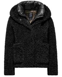 Bomboogie - Korte Faux Fur Jas Met Afneembaar Voorpand - Lyst