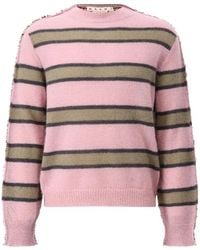 Marni - Round-Neck Knitwear - Lyst