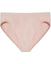 Hanro - Ondergoed ,Roze ,Katoen Touch Feeling Midi Slip - Lyst