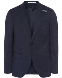 Baldessarini - B0 14061.8830 Merano-2 Schurwolle Herren Sakko dunkelblau night sky 6300 - Lyst