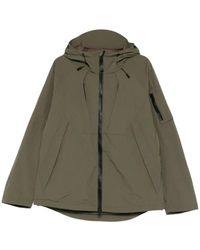 JG1 - Jassen ,Groen ,Nylon Jas Met Ritssluiting - Lyst