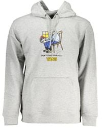 Vans - Hoodies & Sweatvesten ,Grijs ,Katoen Grijze Katoenen Trui - Lyst