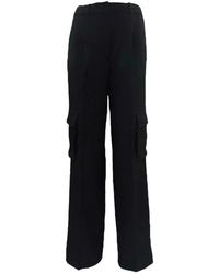 Guess - Wide Trousers - Lyst