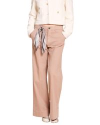 Mason's - Wijde Pijp Chino Broek Katoen-Wol Mix - Lyst
