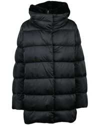 Herno - Jassen ,Zwart ,Leer Piumino - Lyst