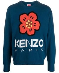KENZO - Er Pullover mit `Boke Flower` Motiv - Lyst