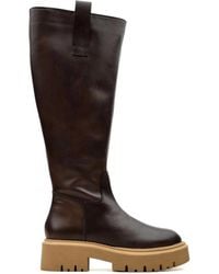Tosca Blu - Schoenen ,Bruin ,Betoverende Bruine Laarzen - Lyst