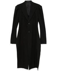 Yohji Yamamoto - Single-Breasted Coats - Lyst
