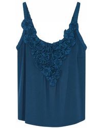GUSTAV - Tops ,Blauw ,Sleeveless Tops - Lyst