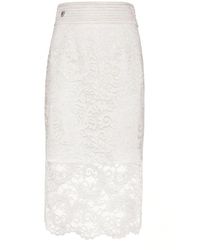 Philipp Plein - Lange Rok Kant - Lyst