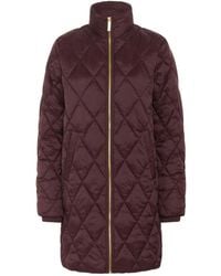 Part Two - Gepolsterte Tawny Port Jacke - Lyst