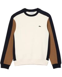 Lacoste - Jogger Sweatshirt im Colourblock Design Pullover - Lyst