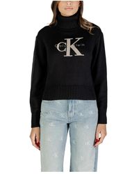 Calvin Klein - Turtlenecks - Lyst
