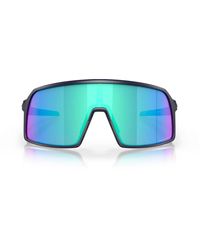 Oakley - Accessoires ,Blauw ,Sutro S Zonnebril Zwart Mat Frame - Lyst