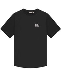 Off The Pitch - Ornament Slim Fit T-Shirt Schwarz - Lyst