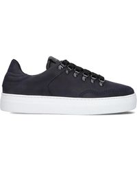 Nubikk - Schoenen ,Blauw ,Wol Blauwe Lage Top Sneakers Jagger Roman - Lyst