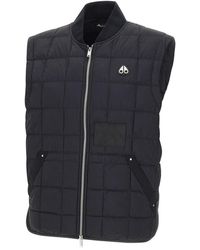 Moose Knuckles - Jassen ,Zwart ,Nylon Transit Liner Vest - Lyst