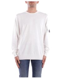 C.P. Company - Logo-Seitenpullover - Lyst