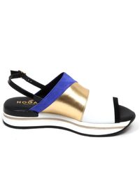 Hogan - Wedge Sandaal Schoen - Lyst