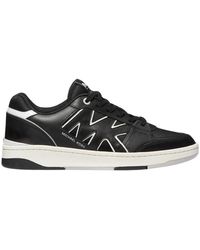 Michael Kors - Schwarze schnürsneaker für männer - Lyst