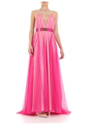Relish Classix Long Dress - Roze