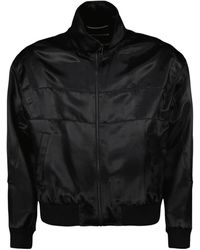 Saint Laurent - Teddy Full Zip Jacket - Lyst