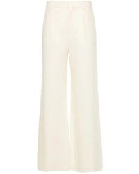 Chloé - Trousers > wide trousers - Lyst