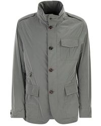 Moorer - Porto Os Field Jacket - Lyst