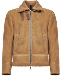 Tagliatore - Jassen ,Leer Steele Aviator Jacket - Lyst