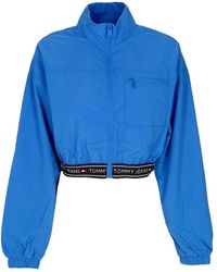 Tommy Hilfiger - Cortavientos Corto Para Mujer W Crop Taping Cortavientos - Lyst