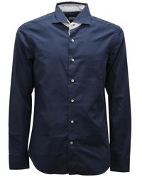Sonrisa - Overhemden ,Blauw ,Camicia Shirt E - Lyst