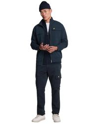 Lyle & Scott - Broeken ,Blauw ,Cargo Broek - Lyst