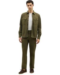 Boglioli - Gewaschene Baumwoll-Lose Hose - Lyst