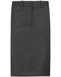 Helmut Lang - Midi Skirts - Lyst