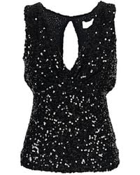 P.A.R.O.S.H. - Sleeveless Tops - Lyst