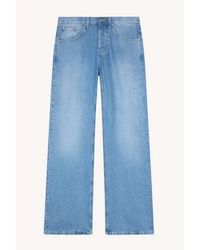 Dondup - Blauwe Wide Leg Palazzo Jeans - Lyst