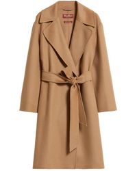Max Mara Studio - Coats > belted coats - Lyst