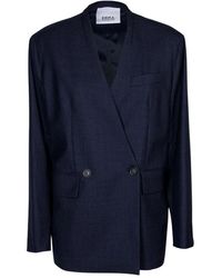 Erika Cavallini Semi Couture - Double-Breasted Jacket - Lyst