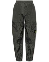 Stone Island - Trousers > wide trousers - Lyst