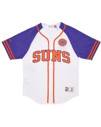 Mitchell & Ness - Tops ,Wit ,T-Shirts - Lyst