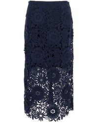 ROTATE BIRGER CHRISTENSEN - Midi Skirts - Lyst