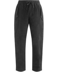 Moschino - Broeken ,Zwart ,Katoen Zwarte Jogger Broek Aw 24 - Lyst
