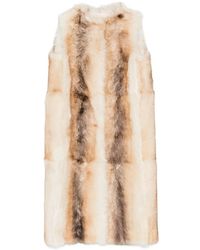 Yves Salomon - Neutrals Jackets - Lyst
