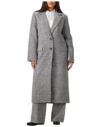 Alix The Label - Jassen ,Grijs ,Pailletten Paillet Lang Blazer Voor - Lyst