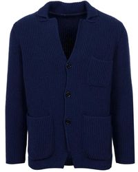 Fay - Truien & Vesten ,Blauw ,Wol Sweaters Blauw - Lyst