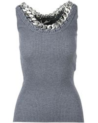 Stella McCartney - Tops ,Grijs ,Wol Stella Mc Cartney Top - Lyst