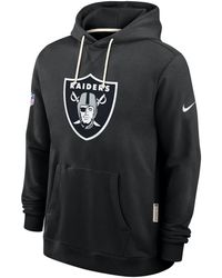 Nike - Fitness ,Zwart ,Nfl Las Vegas Raiders Sweatshirt - Lyst