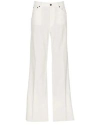 Dondup - Jeans ,Wit ,Denim Klassieke Denim Jeans - Lyst